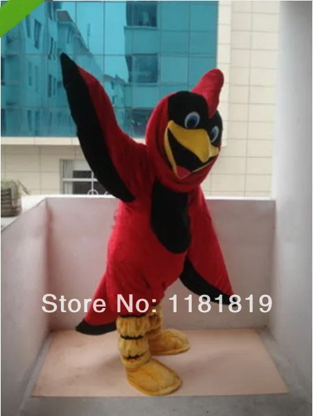 

Parrot red Cardinal Mascot costume custom fancy costume anime cosplay kits mascotte cartoon theme fancy dress carnival costume