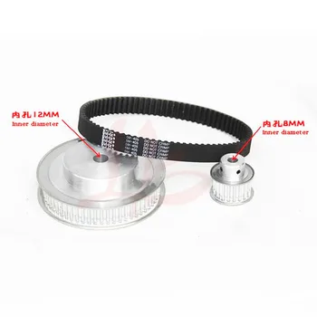 

CNC Router parts synchronous belt wheel for Rotary axis, 5M synchronous belt deceleration suite(3:1)