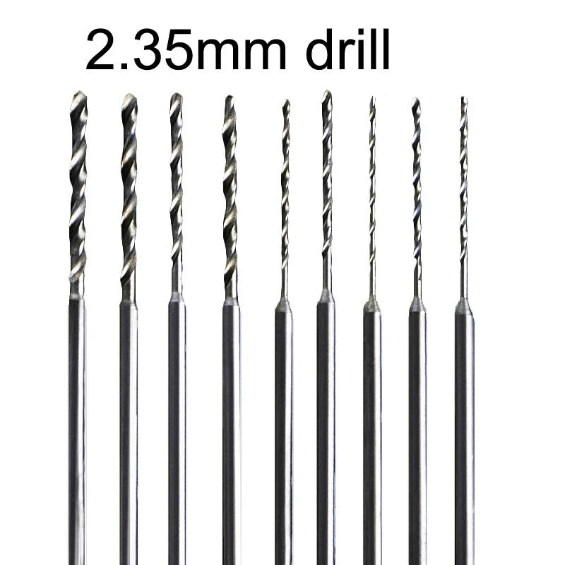 

2.35mm shank twist drill bit 0.5,0.8,1.0,1.2,1.5,1.8,2.0,2.3mm for chrysophoron,beeswax,turquoise,Collection Walnuts,olive,wood