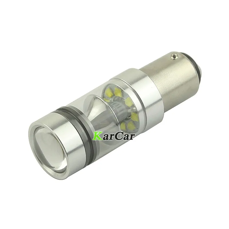 100 W 1000LM CREE чип XBD BAY15D светодиодный фонарь стоп-сигнала 1157 фонарь P21/5 Вт дневные ходовые Свет 2057 Поворотная сигнальная лампа 2357 противотуманные лампы