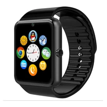 Smart watch mit sim-karte passometer sync digital-uhr new smartwatch wristwear uhr mit kamera bluetooth android