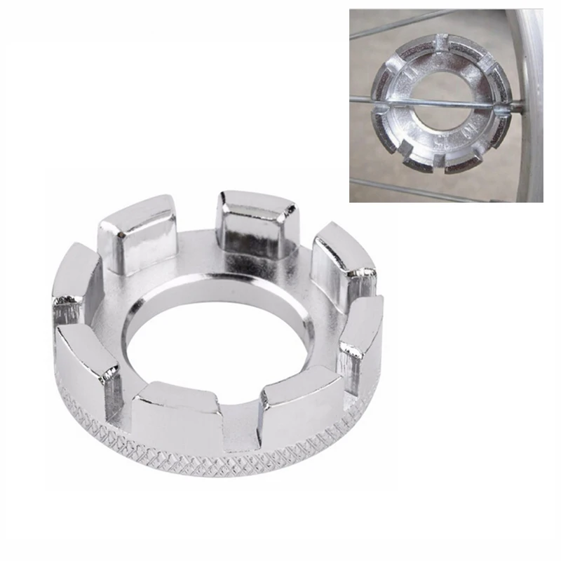 

Bicycle Spokes Wrench Bike Repair Tools 8 Groove Bicycle Spoke Nipple Keys Wheel Rim Wrench Spanner for Spoke Bicycle Accessory
