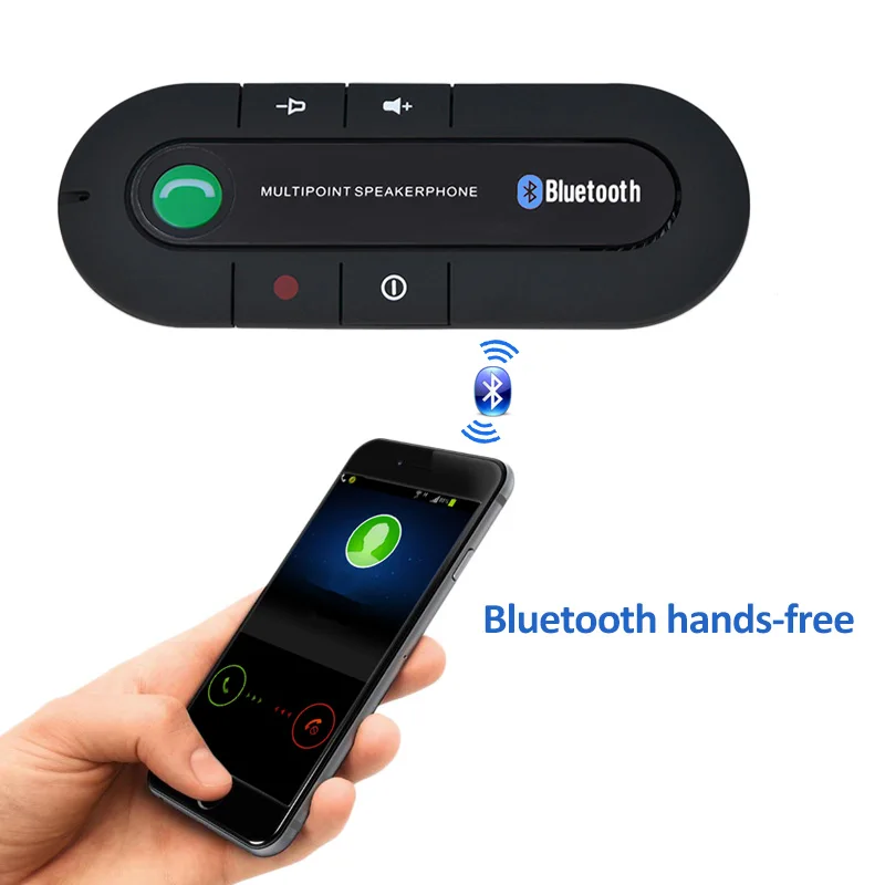 Bluetooth автомобильный комплект громкая связь Беспроводная колонка микрофон для