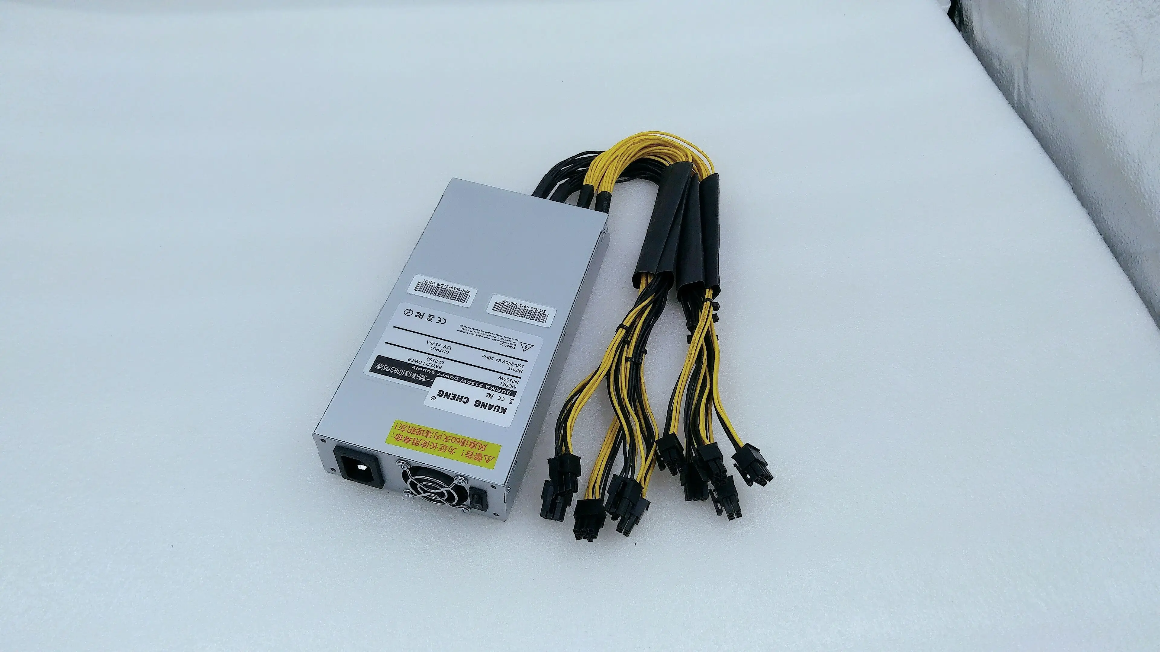 ASIC Майнер BTC Майнер ZEC BTC LTC DASH Майнер PSU 2150w поставка для Antminer S7 S9k s9 se L3+ B7 Ebit E9i E9+ z9 Z11 Z1PRO