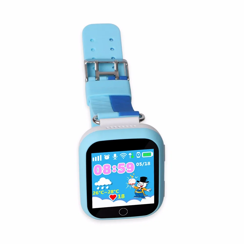 GPS Smart Watch Q750 GPS Tracker With Wifi 1.54inch Touch Screen SOS Call 6 Location Ways Tracker For Kid Safe Anti-Lost Monitor gps location tracker