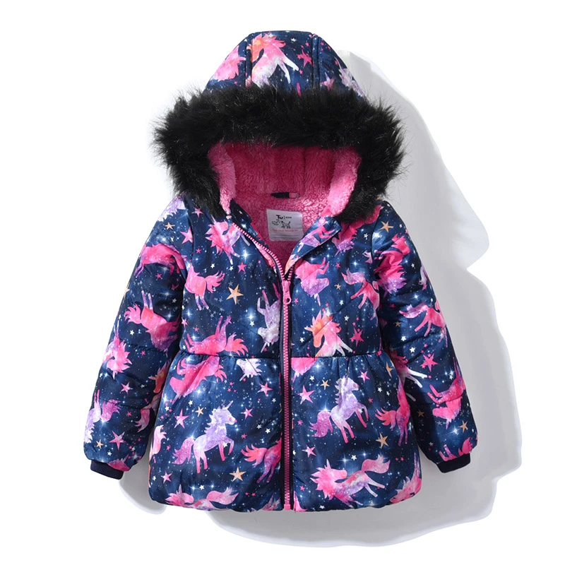 toddler winter coat with fur hood