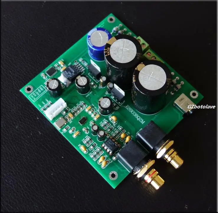 ES9038Q2M ES9038 I2S Input amplifier Decoders Mill Board DAC Decoding Board