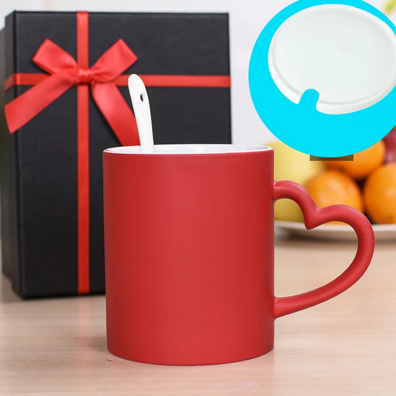 Gift box 2 DIY пользовательские Обесцвечивающие кофейные кружки после добавления горячей воды для печати фото обесцвечиваемые кофейные кружки индивидуальные керамические чашки и кружки - Цвет: Gift box 2