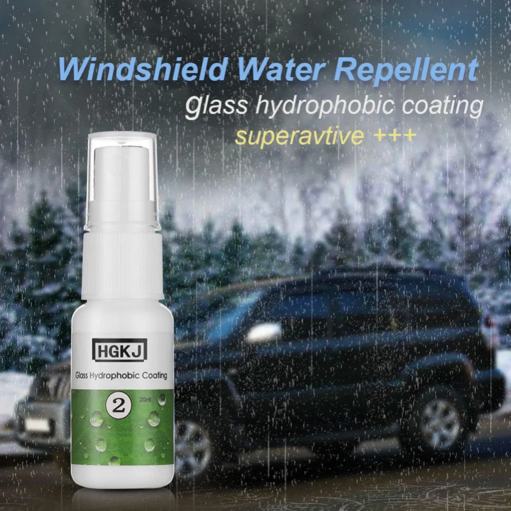

20ml Car Glass Anti-rain Spray Portable Rearview Mirror Hydropho Biccoating Waterproof Rainproof Agent Car Accessories TSLM1