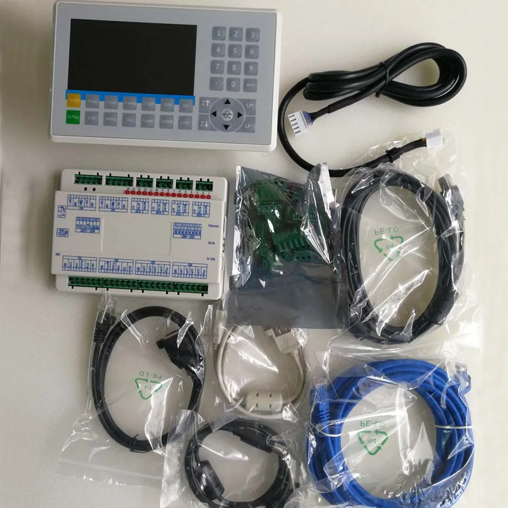 

RDC6445G controller RD conventional edition co2 laser cutting&engraving control system with 5FET colorful display screen
