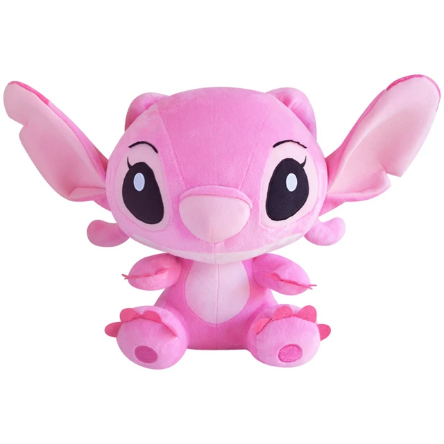 Disney Genuine 35CM lilo and Stitch Plush Doll Pink Stitch Cartoon