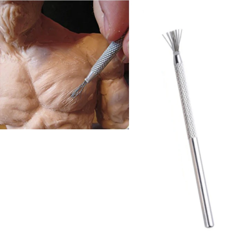 

DIY Tools For Clay & Pottery Sculpture Feather Texture Brush HG99