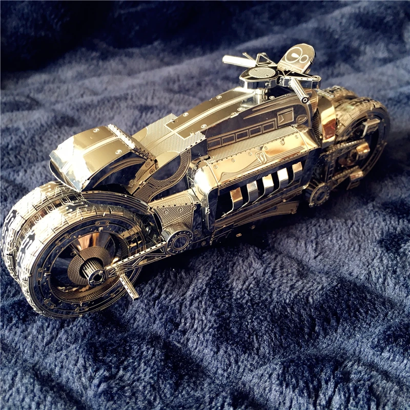 MMZ MODEL IRONSTAR 3D Metal Puzzle Dodge Tomahawk  CONCEPT MOTORCYCLE Assembly Model DIY 3D Laser Cut Model puzzle toys gift 5