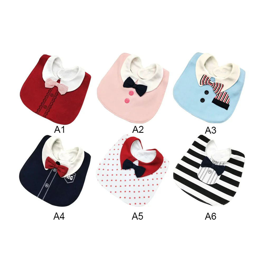 Buy Collar Baby Boy Bibs Cotton Infant Newborn Girl