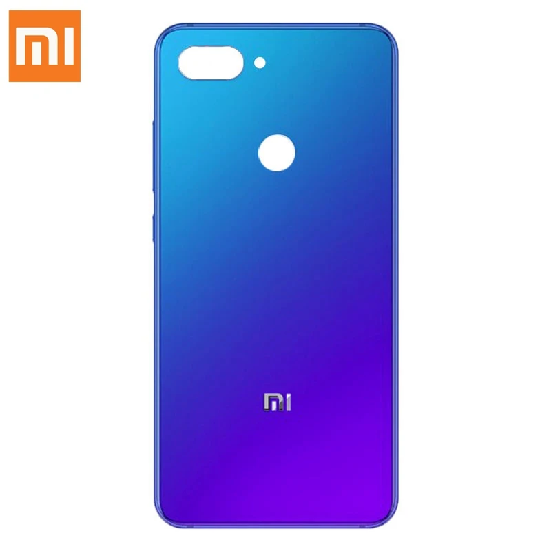 XIAO mi чехол на заднюю панель s задняя крышка батареи для Xiaomi mi 8 Lite mi 8 Lite стеклянный задний Чехол