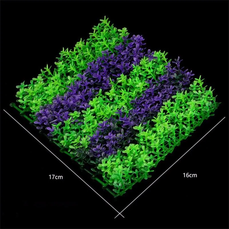 3 цвета, экологически чистый пластик, Искусственный аквариум, зеленые искусственные водные растения, лужайка, аквариумные растения, аквариумные растения, аксессуары для аквариума