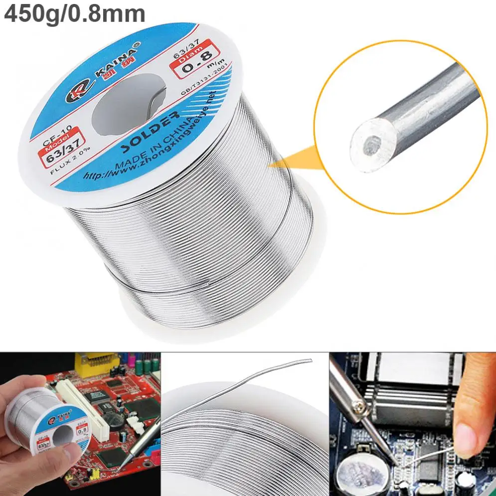 miller welding hood 63/37 0.8mm 450g Tin Fine Wire Core Rosin Solder Wire with 2% Flux and Low Melting Point for Electric Soldering Iron flux core aluminum welding wire