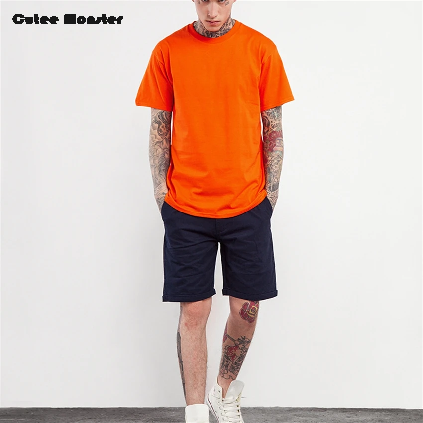 orange shirt outfit men