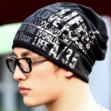 Горячая Мужская Мода Письмо Хип-Хоп Мешковатые Beanie Cap Хлопок Hat женщин Розничная/Оптовая 5BR1 7EQP