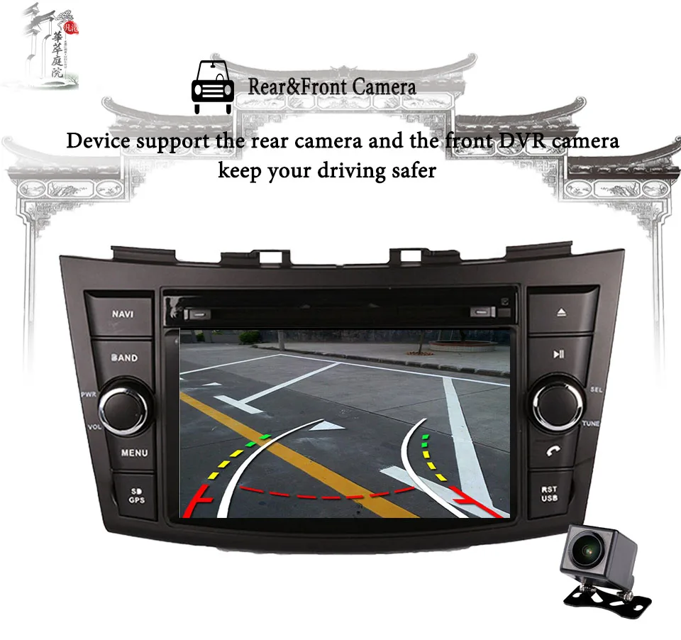 Flash Deal android 9.0 car dvd 2 din multimedia player for Suzuki Swift 2011 2012 2013 2014 2015 tape recorder autoradio BT GPS Head Unit 15