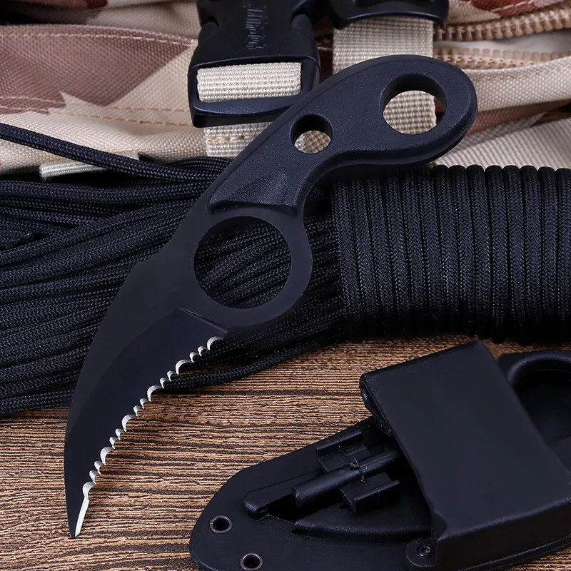 Титановый нож Karambit Kelebek CS go, наружные ножи, Куто де Survie Militaire Cuchillo Tactico Mes Navajas Supervivencia Faca