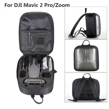 

For DJI Mavic 2 Pro / Zoom Drone Accessories Shoulder Battery Bag Hard Carrying Backpack Bag Case Waterproof Anti-Shock Case