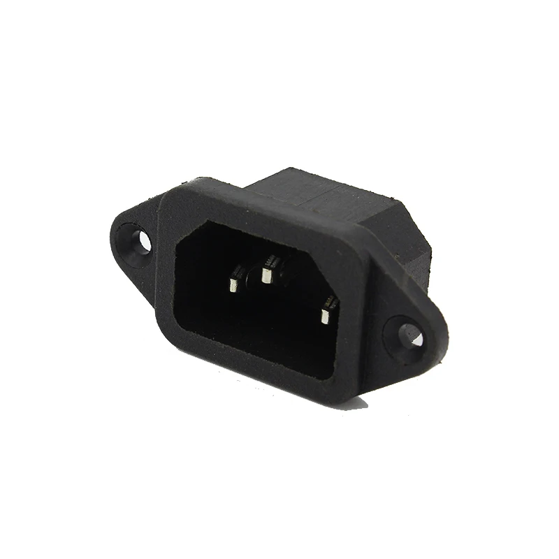

10Pcs 3P IEC 320 C14 Male Plug Panel Power Inlet Sockets Connectors AC 250V 10A