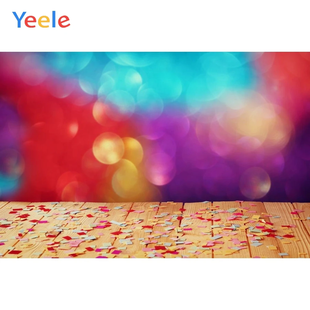 

Yeele Light Bokeh Wood Floor Paper Floral Virtual Scene Baby Photography Backgrounds Photographic Backdrops For Photo Studio
