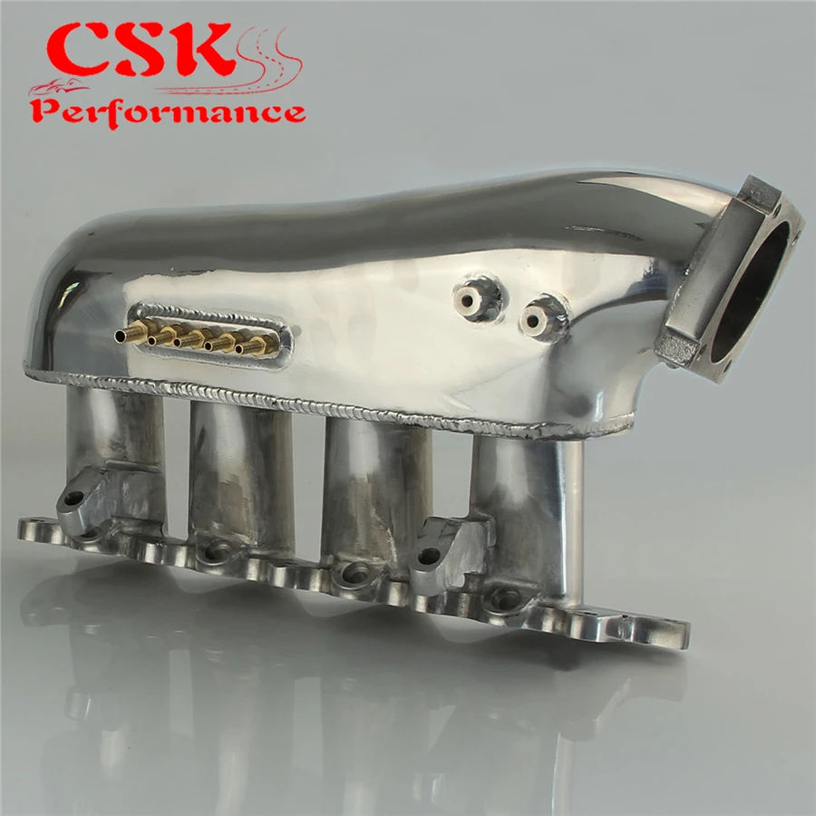 Впускной коллектор подходит для Mitsubishi Evolution Lancer EVO 4 5 6 7 8 9 4G63 Silver|Воздухозаборники|