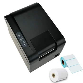 

GZL2001 2 inch Thermal barcode label printer Sticker Paper USB Receipt printer Qr code Printer can print 20mm-56mm width paper