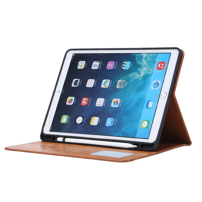 Новый роскошный Винтаж замши Smart Cover для Apple iPad Air 10,5 2019 чехол Чехол-подставка Магнитная книга классический флип