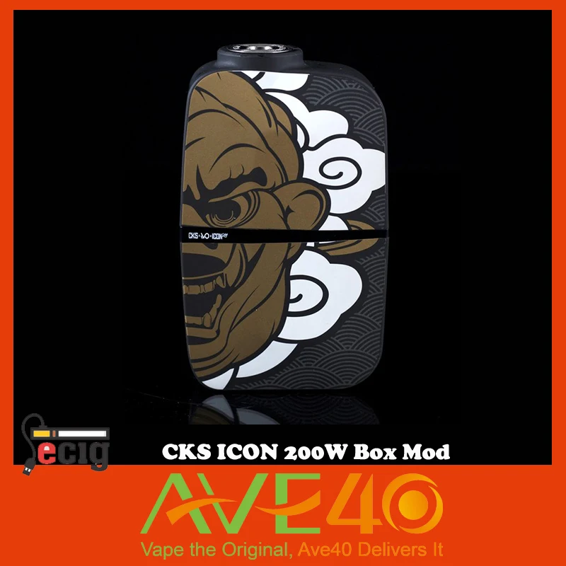 

Original New arrival Cloud Kicker Society Icon 200w Box Mod CKS ICON 200W Box  Powered by Votech Aegis200W VS IJOY