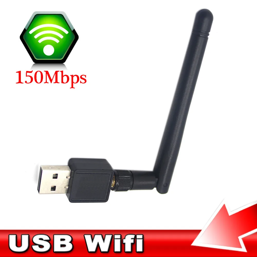 Portab PC WiFi адаптер Антенна WiFi м USB 150 беспроводной компьютер Сетевая Карта 802.11n/g/b LAN + антенна wi-fi адаптеры wi-fi антенна