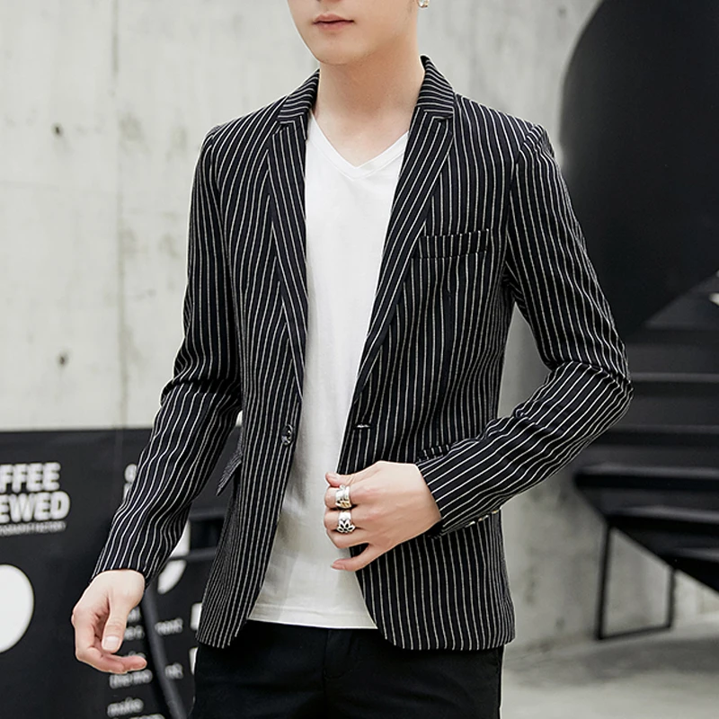 

customMen's Single West 2019 New Spring Thin Suit Men's Young Korean Edition Handsome Men's Small