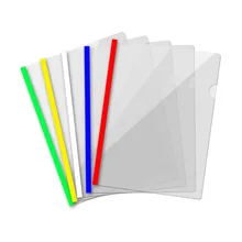 10 шт. стержень зажим Обложка для отчета Бумага держатель файлов папки для файлов A4 тетради документы Бумага s счета за офисные школьные принадлежности, блокноты