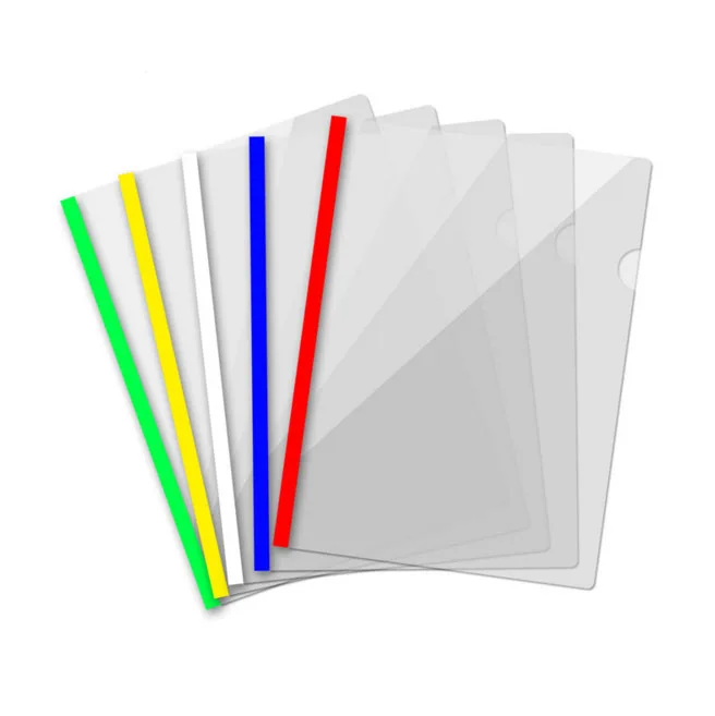 

10 pcs Rod clamp Report Cover Paper File Holder File Folders A4 Exercise Books Documents Papers Bills for Office School Supplies