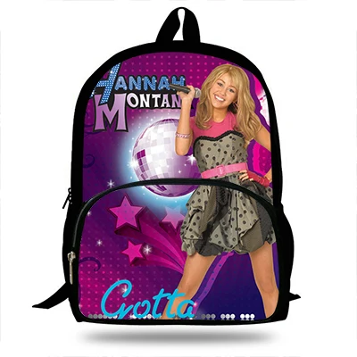Mochila con estampado Super Star para ordenador portátil de 16 pulgadas, bolso con estampado de Hannah Montana y niñas, mochilas escolares adolescentes|Mochilas| - AliExpress