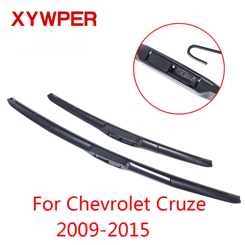 XYWPER Wiper Blades for Chevrolet Cruze 2009 2010 2011 2012 2013 2014 2015 Car Accessories Soft Rubber Windscreen wipers XYWPER Wiper Blades for Chevrolet Cruze 2009 2010 2011 2012 2013 2014 2015 Car Accessories Soft Rubber Windscreen wipers