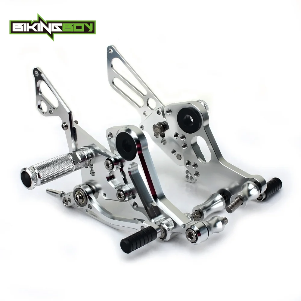 BIKINGBOY полный комплект Регулируемый алюминиевый сплав Rearsets опорные подножки