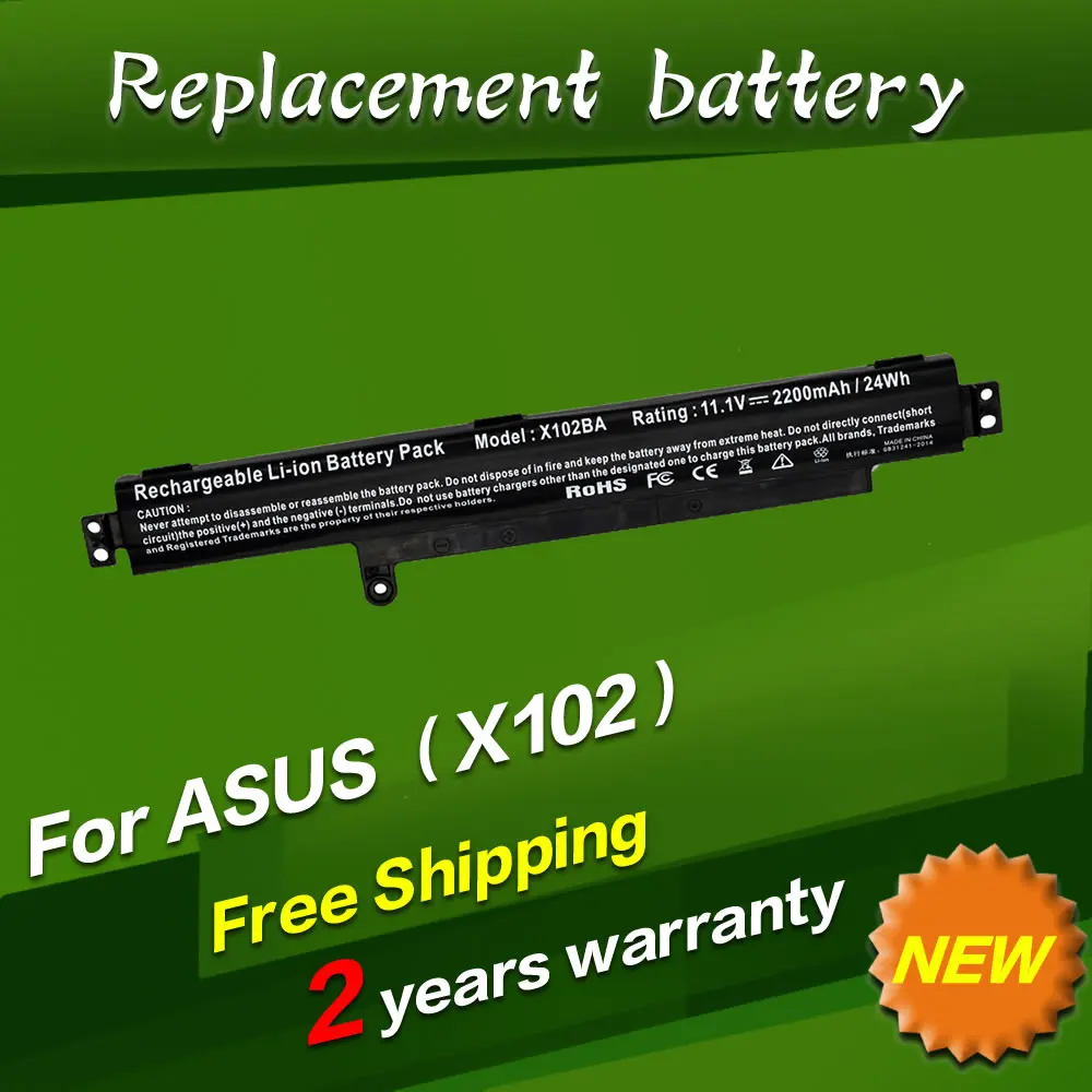 JIGU Laptop Battery For Asus F102BA F102BASH41T R103B X102B X102BA-BH41T VivoBook X102BA
