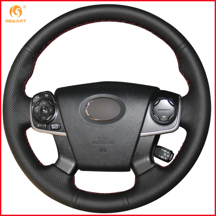 MEWANT для 2012 2013 2014 2015 Toyota Camry черная искусственная кожа аксессуары интерьера |