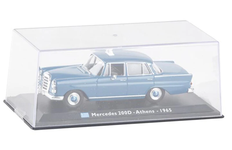1:43 Масштаб моделирование металлический сплав классический 200D Афины 1965 такси модель автомобиля литой автомобиль игрушка для детей Коллекция украшения