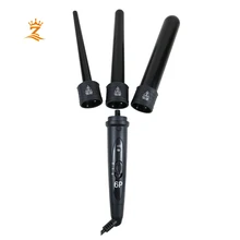 Инструменты для укладки волос наборы бигуди 3 шт. набор различных размеров бочки щипцы для завивки волос палочка с или без клипсы на выбор