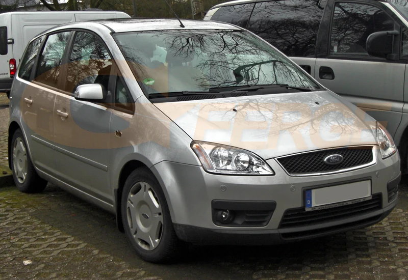 Для Ford Focus C-Max 2003 2004 2005 2006 2007 галогенные фары отличное Ультра яркое освещение ccfl ангельские глазки комплект