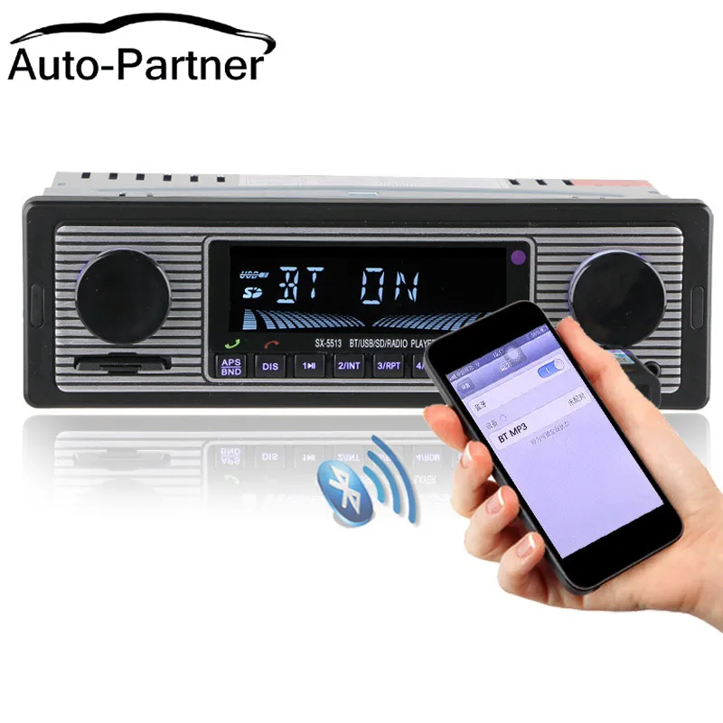 

NEW 12V Car Radio Player Bluetooth Stereo FM MP3 USB SD AUX Audio Auto Electronics autoradio 1 DIN oto teypleri radio para carro