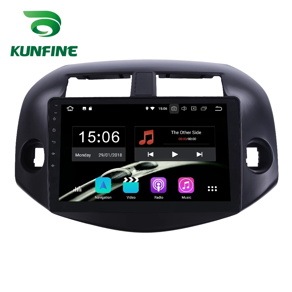 Best Android 9.0 Ram 4G Rom 64G PX6 Cortex A72 Car DVD GPS Multimedia Player Car Stereo For Toyota RAV4 2009-2012 Radio Headunit 5