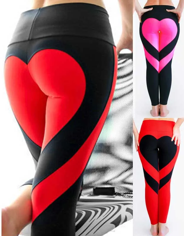 CROSS1946-Sexy-Woman-Heart-shaped-Yoga-Pants-Fitness-Hips-Push-Up-Leggings-Sport-Running-Tight-High
