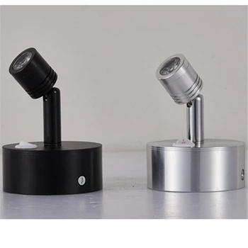 

Wire free recharging led spot light ,1W 3W 8hours durance emergency led cabinet lamp ,display ,welding ,party decoration lamp