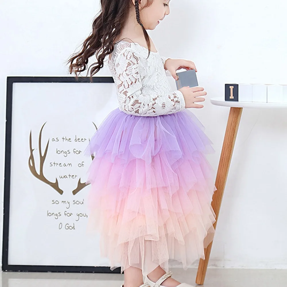 Spring Autumn Girls Princess Dress Baby Girl Clothes Kids Lace Backless Tutu Party Long Sleeve Dresses Children Vestidos S9149 | Детская
