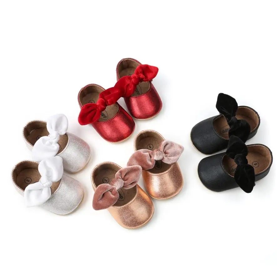 

TELOTUNY 2018 baby girls shoes Baby Girl Princess Bowknot Fashion Toddler First Walkers Kid Shoes m29